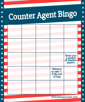 Counter Agent Bingo