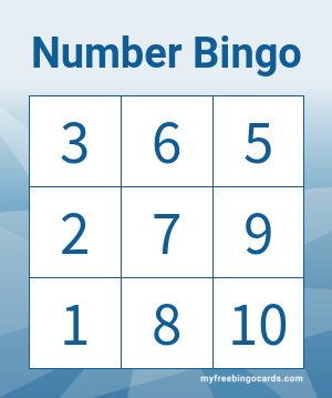 Number Bingo
