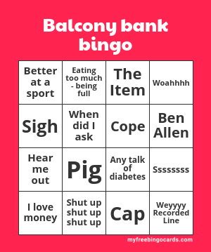 Edit bingo cards