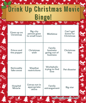 Drink Up Christmas Movie Bingo!