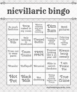 nicvillaric bingo