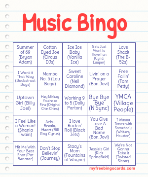 Edit bingo cards