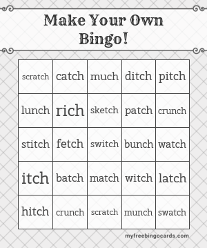 Edit bingo cards