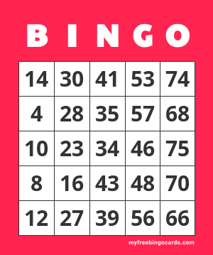 Print 100+ 1-75 Number Bingo Cards