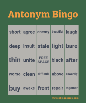 Edit bingo cards