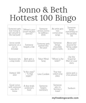 Edit bingo cards