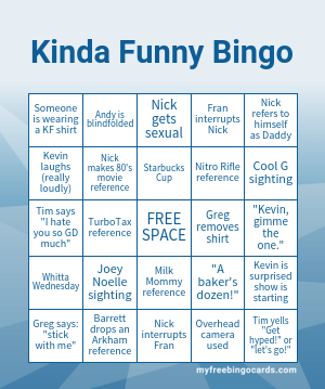 Edit bingo cards