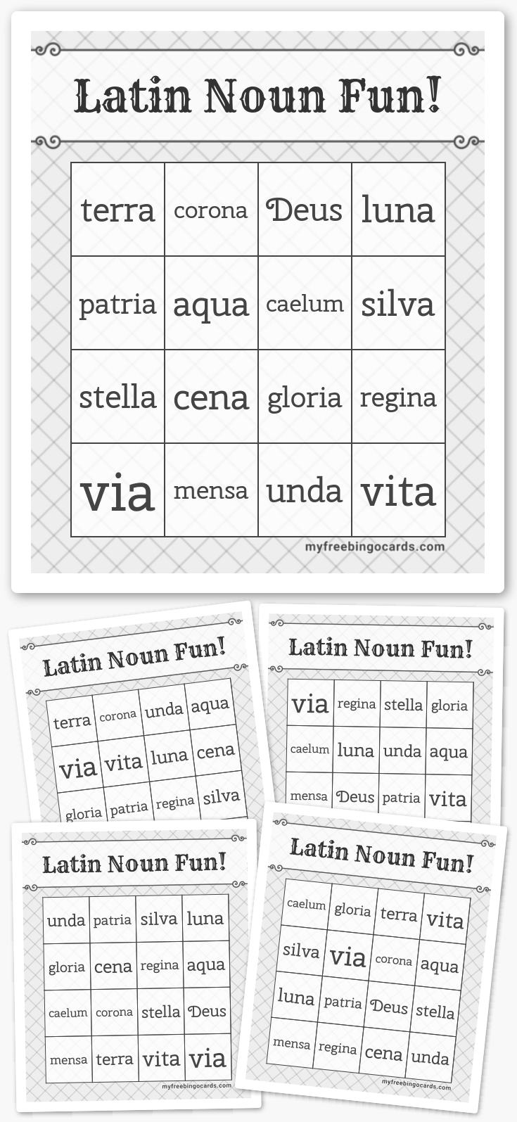 virtual-latin-noun-fun-bingo