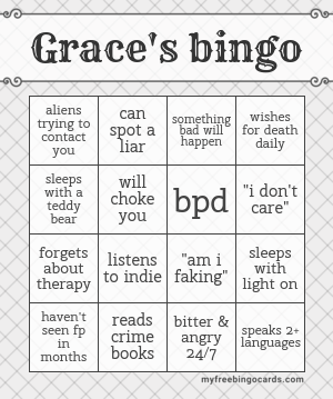 Edit bingo cards
