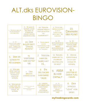 Edit bingo cards