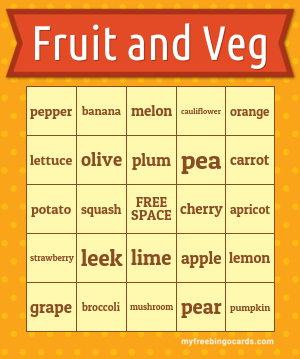 Play Free Banana Bingo Game