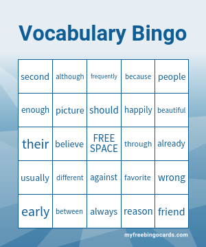 Edit bingo cards