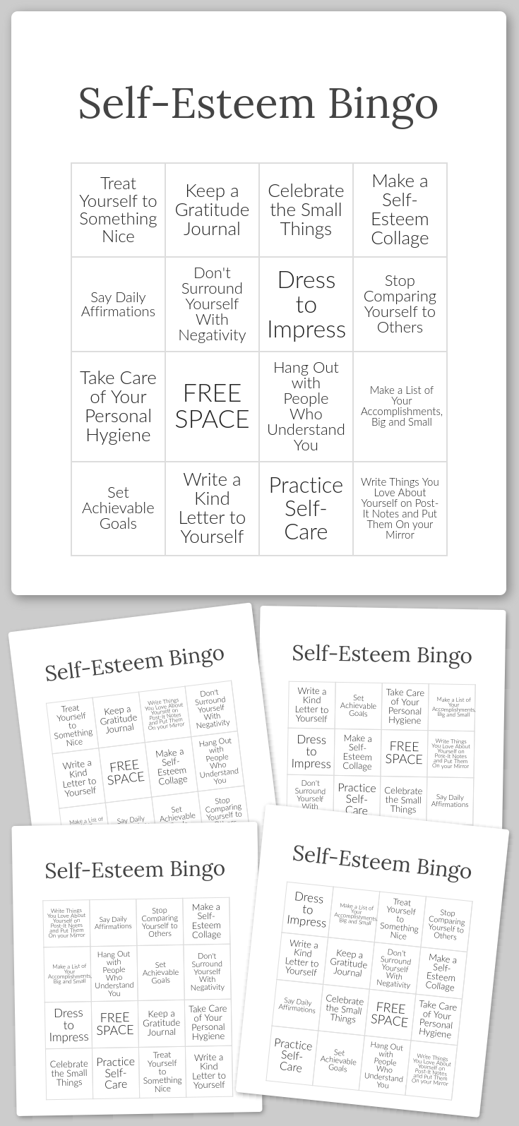 virtual-self-esteem-bingo
