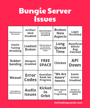 Edit bingo cards