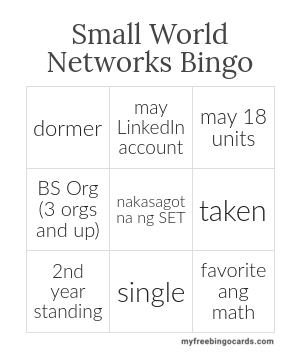 Edit bingo cards