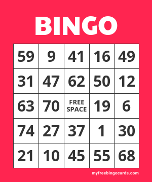 Make Your Bingo Cards