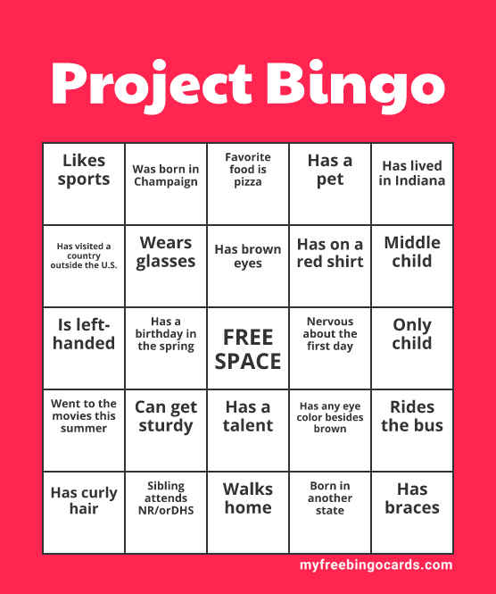Project Bingo