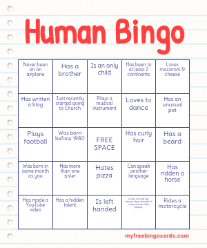 Edit bingo cards