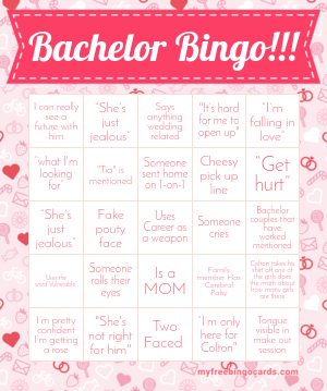 Bachelor Bingo!!!