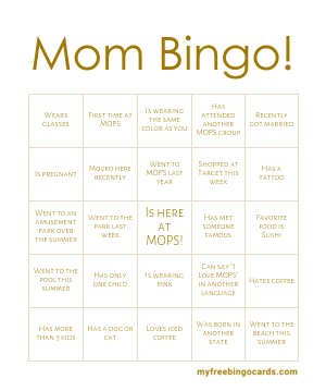 Mom Bingo!