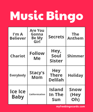 Edit bingo cards