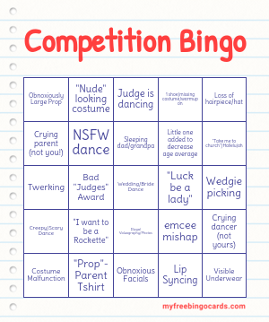 Edit bingo cards