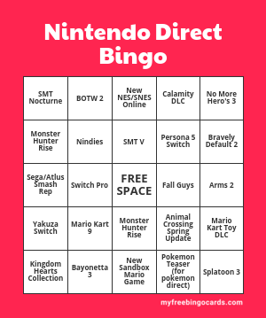 Edit bingo cards