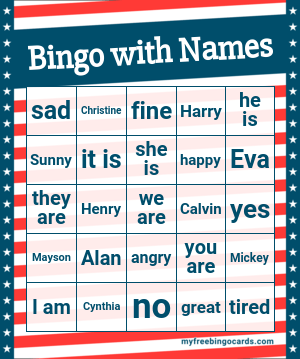 Edit bingo cards