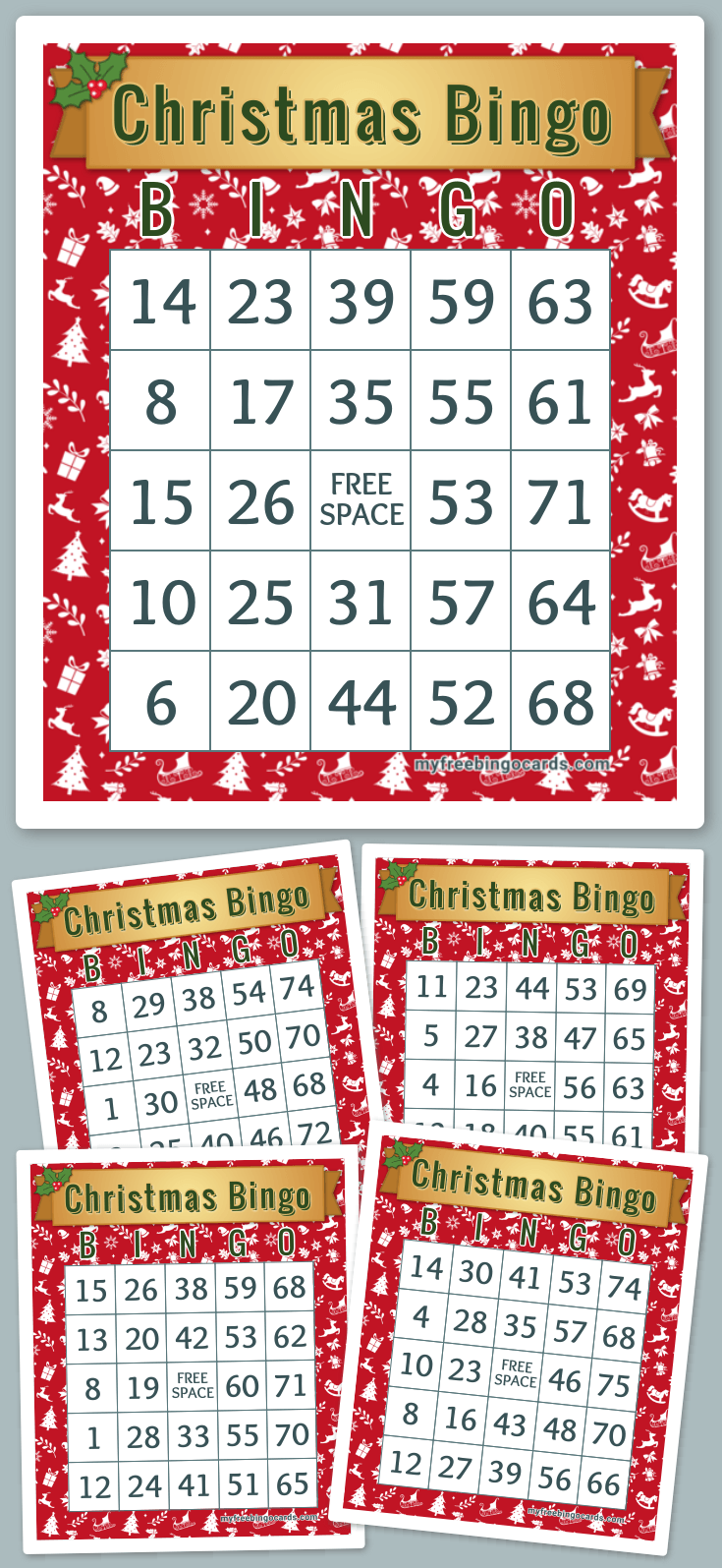 Virtual Christmas Bingo