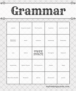 Edit bingo cards
