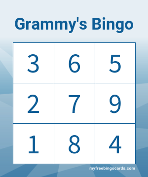 Edit bingo cards