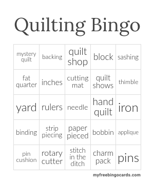 Edit bingo cards