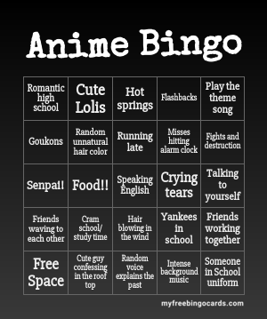 Edit bingo cards