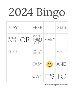 Edit bingo cards