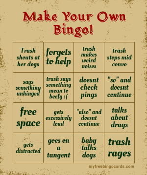 Edit bingo cards