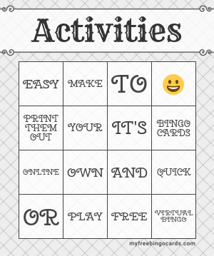 Edit bingo cards