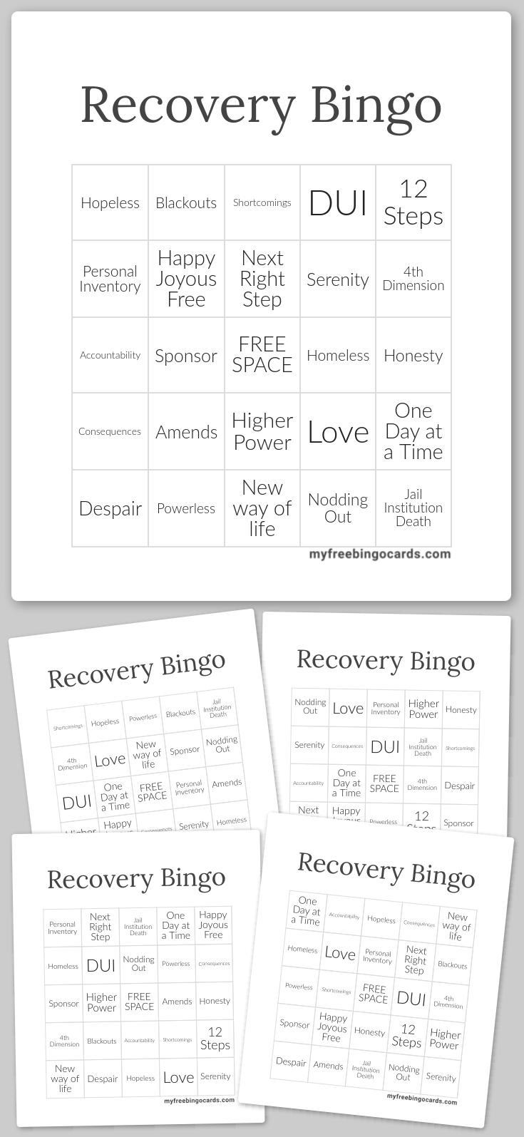 virtual-recovery-bingo