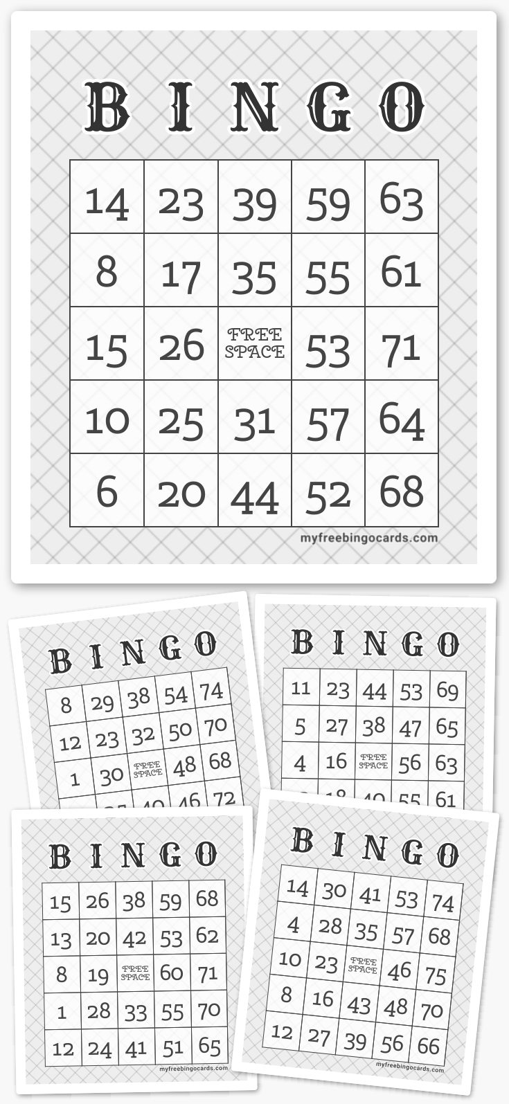 Virtual 1 75 Number Bingo