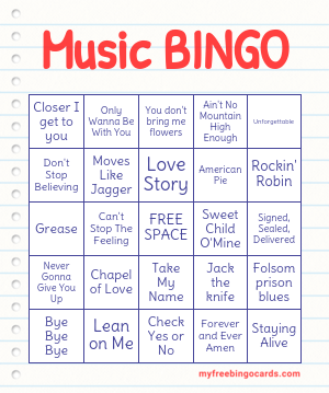 Edit bingo cards