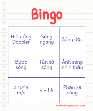 Edit bingo cards