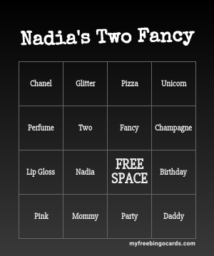Edit bingo cards