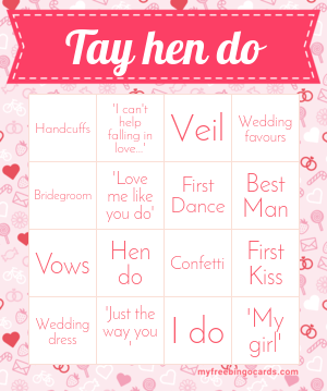 Tay hen do Bingo