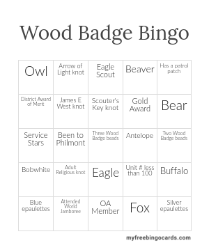 Edit bingo cards