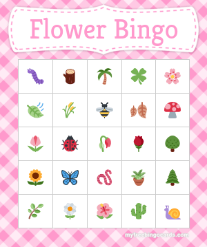 Flower Bingo