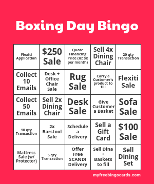 Edit bingo cards