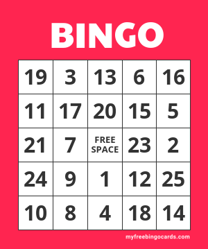 Make Your Bingo Cards