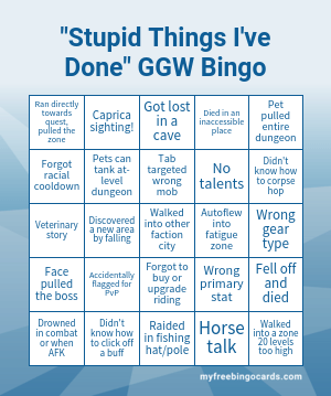 Stupid Things I Ve Done Ggw Bingo Whether it's walking miles to meet someone or running up high telephone bills to impress someone you thought was special, we have all been down the road of. stupid things i ve done ggw bingo