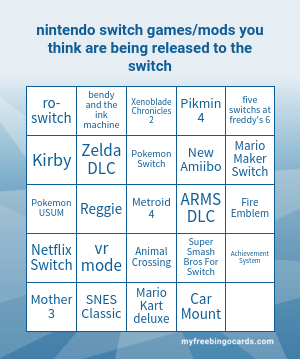 bingo for nintendo switch