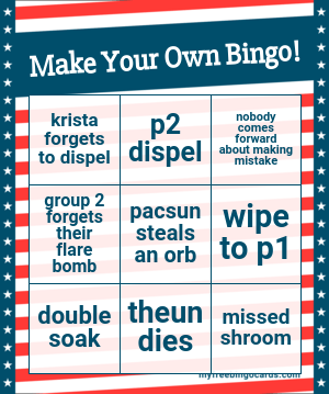 Edit bingo cards
