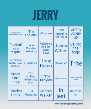 Edit bingo cards